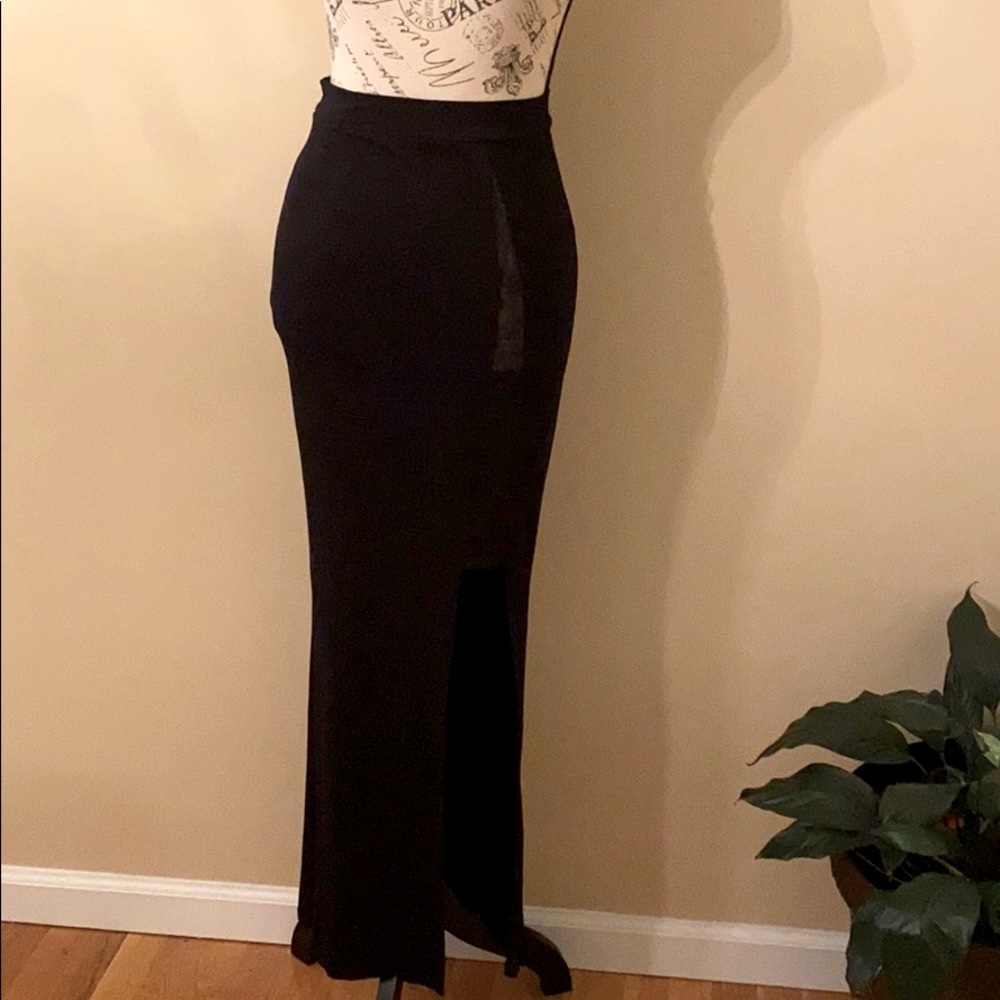 Long Black Skirt